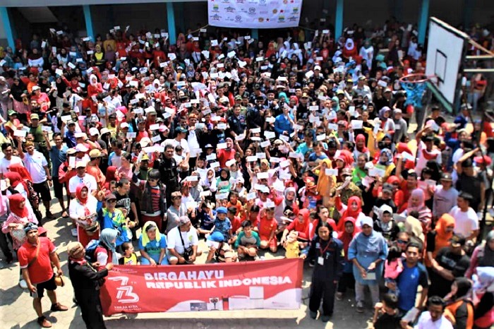 ARISA BERPARTISIPASI DALAM ACARA 17 AGUSTUS [BDG]