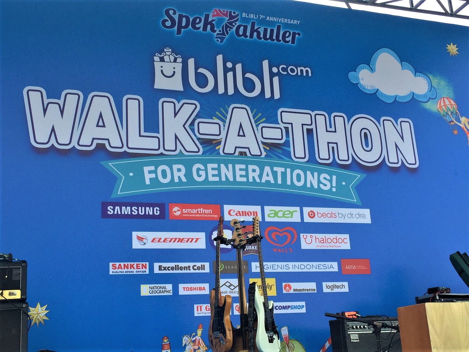 ARISA BERSAMA BLIBLI.COM - WALK A THON