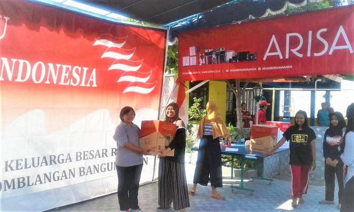 ARISA BERPARTISIPASI DALAM ACARA 17 AGUSTUS [JGJ]